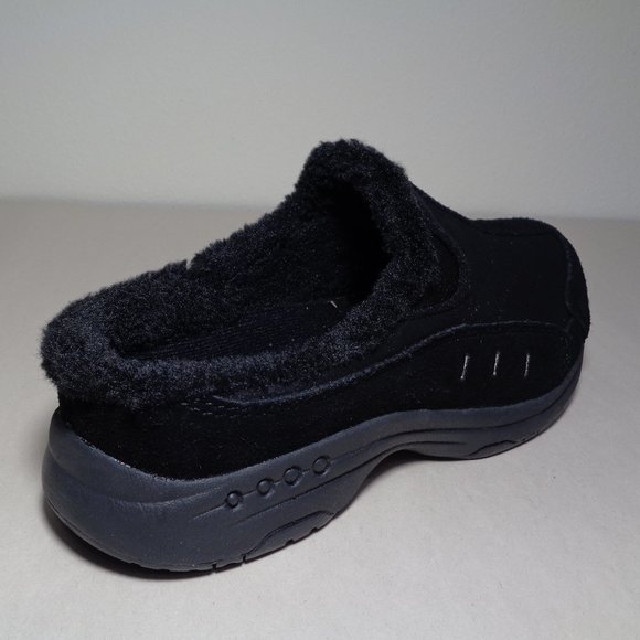 Easy Spirit Size 8.5 M TRAVELFUZZ Black Leather Mule New Women's Shoes - Picture 11 of 16